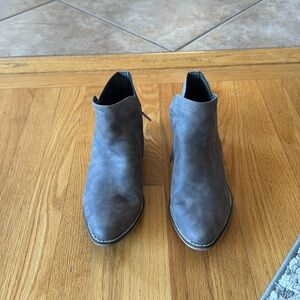 Suede booties